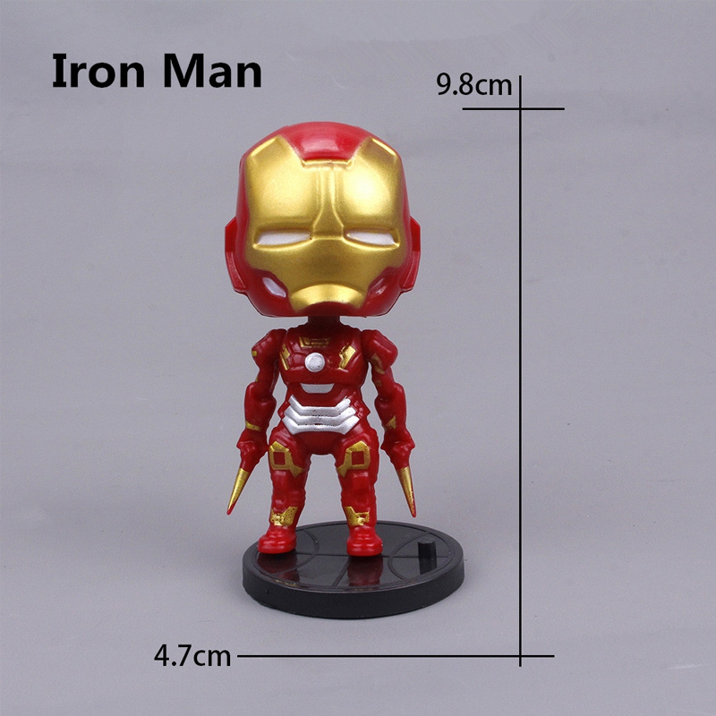 Mô hình Marvel - Iron Man 9cm 1 Mô hình Conan